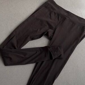 Champion charcoal grey low rise leggings with foot holes